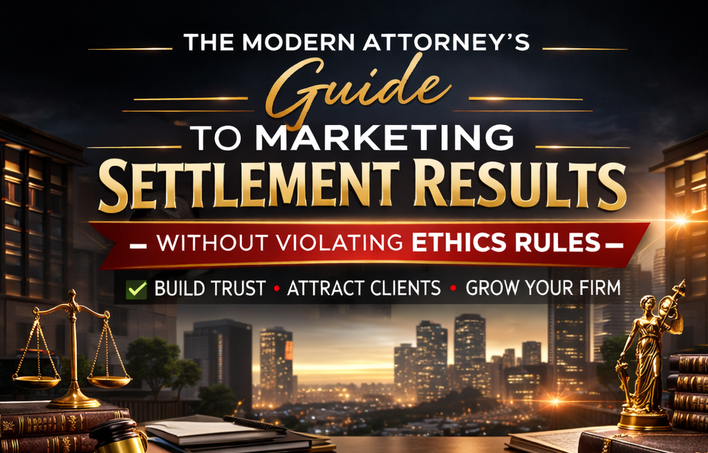 The Modern Attorney’s Guide to Marketing Settlement Results